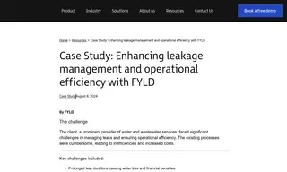 Preview of the Prominent Water and Wastewater Services Provider Case Study