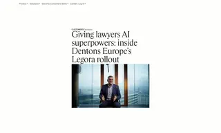 Preview of the Dentons Case Study