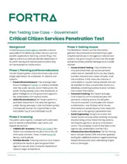 Preview of the National Government Agency Case Study