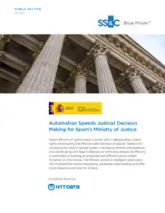 Preview of the Ministry of Justice Spain Case Study