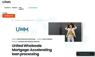 Preview of the United Wholesale Mortgage Case Study