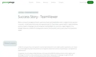Preview of the TeamViewer Case Study