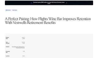 Preview of the Flights Wine Bar Case Study