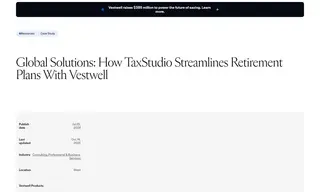 Preview of the TaxStudio Case Study