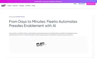 Preview of the Fleetio Case Study