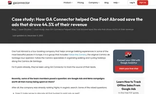 Preview of the Follow the Camino Case Study