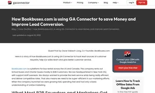 Preview of the Bookbuses.com Case Study