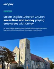 Preview of the Salem English Lutheran Church Case Study