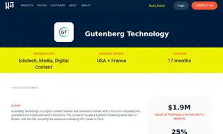 Preview of the Gutenberg Technology Case Study