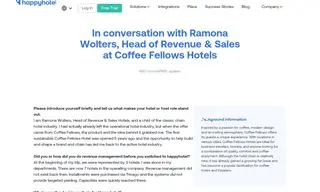 Preview of the Coffee Fellows Hotels Case Study