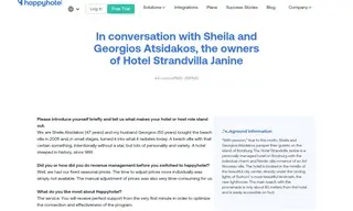 Preview of the Hotel Strandvilla Janine Case Study