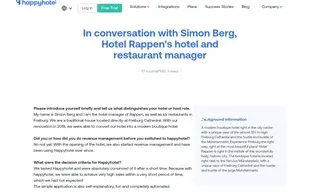 Preview of the Hotel Rappen Case Study