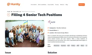 Preview of the Alcor Case Study