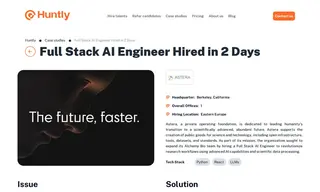 Preview of the Astera Case Study