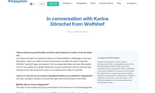 Preview of the Hotel Wolfshof Case Study