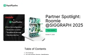 Preview of the Roomle Case Study