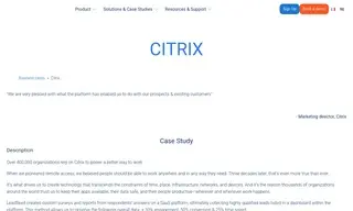 Preview of the Citrix Case Study