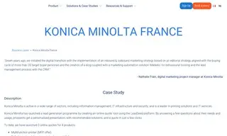 Preview of the Konica Minolta Case Study