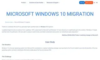 Preview of the Microsoft Case Study
