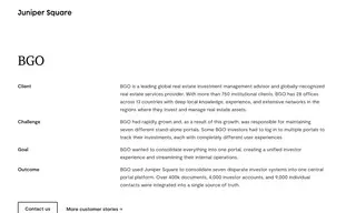 Preview of the BGO Case Study