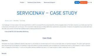 Preview of the ServiceNav Case Study