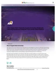 Preview of the Angelo State University Case Study