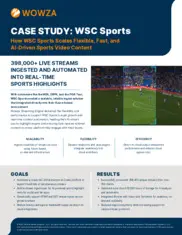 Preview of the WsC Case Study