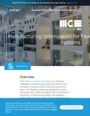 Preview of the Machine Centers Manufacturing Case Study