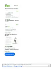 Preview of the B&M Case Study