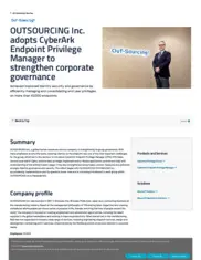 Preview of the Outsourcing Inc. Case Study