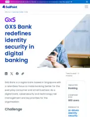 Preview of the GXS Bank Case Study