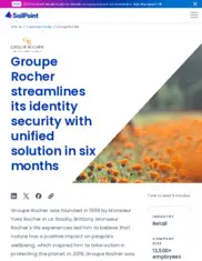Preview of the Groupe Rocher Case Study