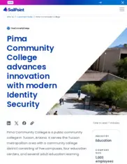 Preview of the Pima Community College Case Study