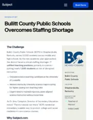 Preview of the Bullitt County Public Schools Case Study
