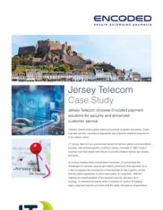 Preview of the Jersey Telecom Case Study