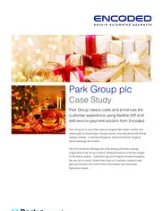 Preview of the Park Group Case Study