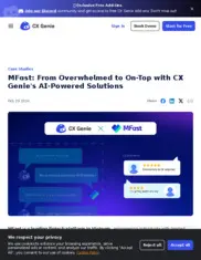 Preview of the MFast Case Study