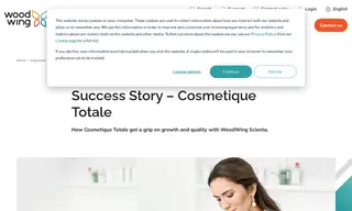 Preview of the Cosmetique Totale Case Study