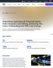 Preview of the VideoVerse Case Study