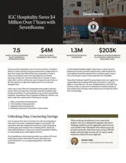 Preview of the IGC Hospitality Case Study