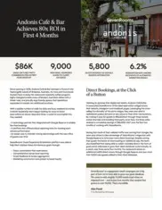 Preview of the Andonis Café & Bar Case Study