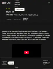 Preview of the THW Design Case Study