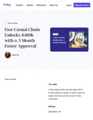 Preview of the Fast-Casual Chain Company Case Study