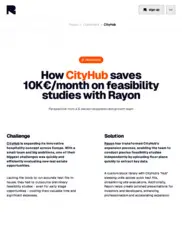 Preview of the CityHub Case Study