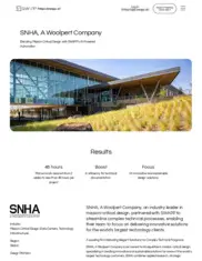 Preview of the SNHA, A Woolpert Company Case Study
