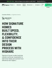 Preview of the Signature Homes Case Study