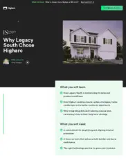 Preview of the Legacy South Case Study