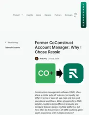 Preview of the CoConstruct Case Study