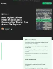 Preview of the Epcon Communities Case Study