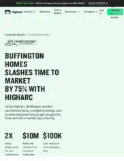 Preview of the Buffington Homes Case Study